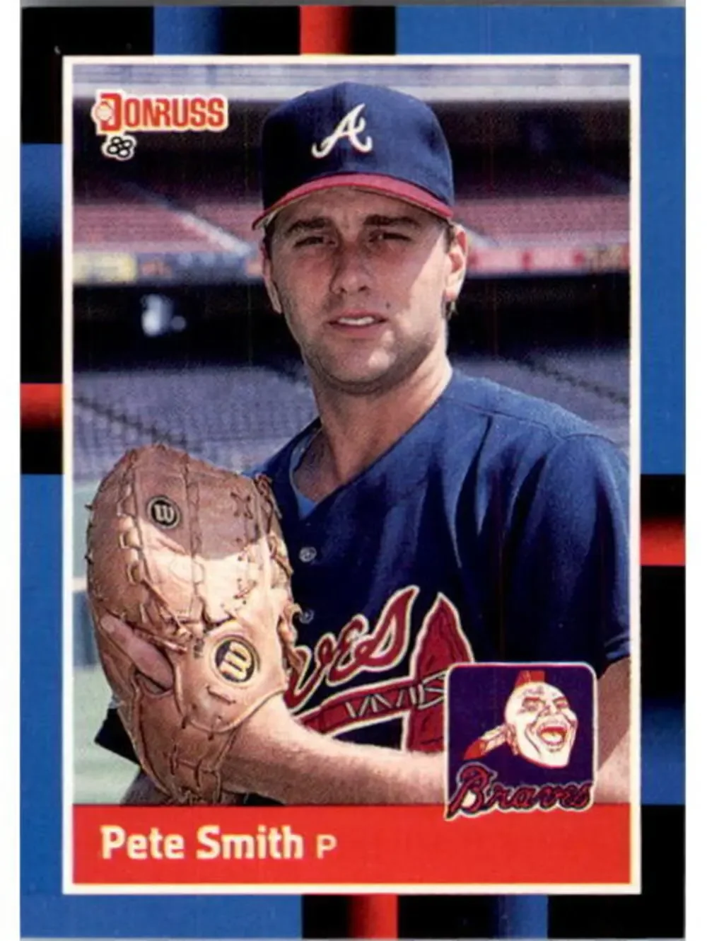 1988 Pete Smith Donruss Baseball Card #571